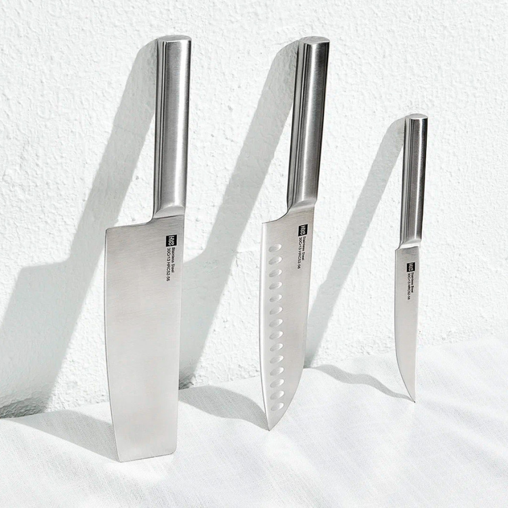 Набор стальных ножей Xiaomi Huo Hou Stainless Steel Kitchen Knife Set (HU0095)